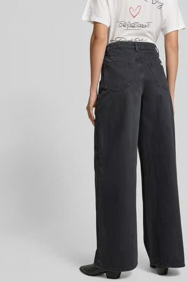 Self-Portrait Straight fit jeans van puur katoen - Foto 2