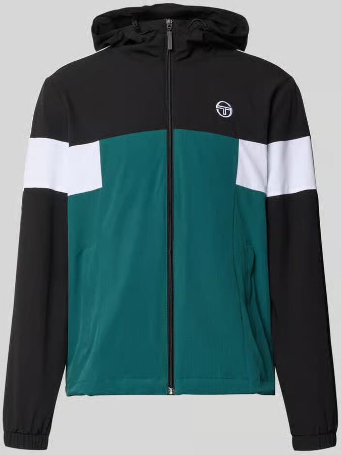 Sergio Tacchini regular fit jack met gestikt logo model 'Caspio' - Foto 2