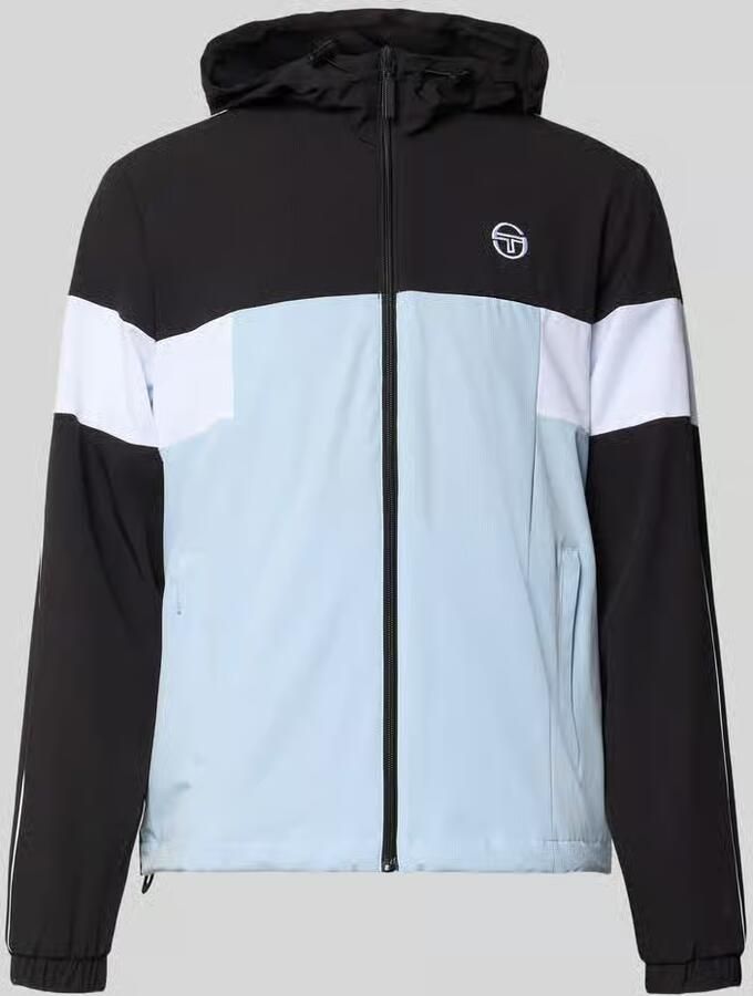 Sergio Tacchini regular fit jack met gestikt logo model 'Caspio' - Foto 2