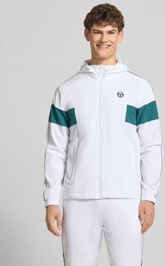 Sergio Tacchini regular fit jack met gestikt logo model 'Caspio' - Foto 4
