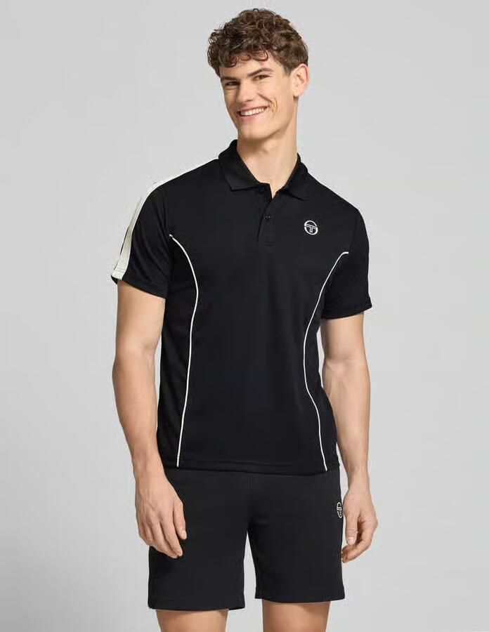 Sergio Tacchini regular fit poloshirt met logo-stitching model 'EGEO' - Foto 2