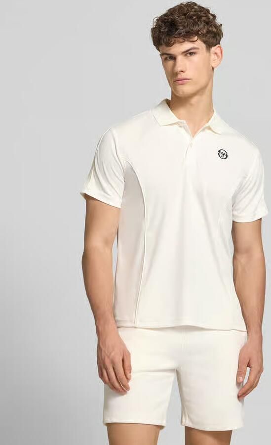 Sergio Tacchini regular fit poloshirt met logo-stitching model 'EGEO' - Foto 3