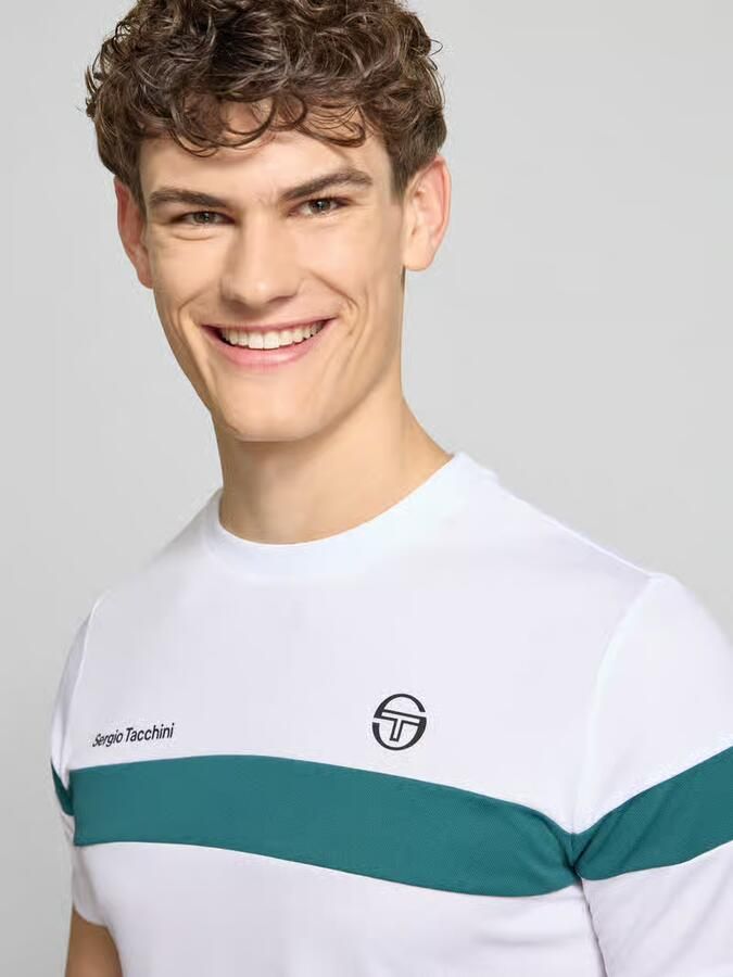 Sergio Tacchini regular fit T-shirt met logoprint model 'Leone'