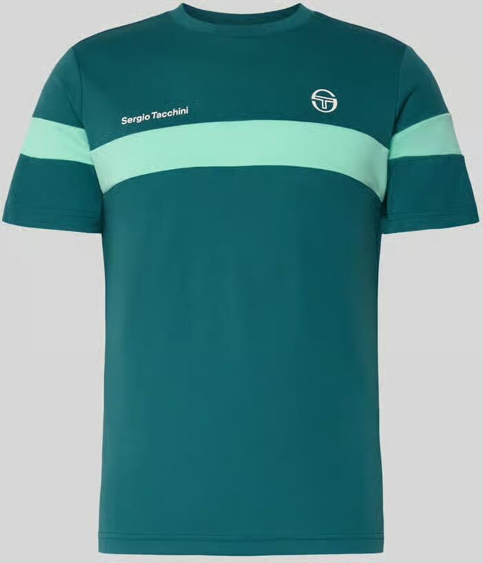 Sergio Tacchini regular fit T-shirt met logoprint model 'Leone' - Foto 2