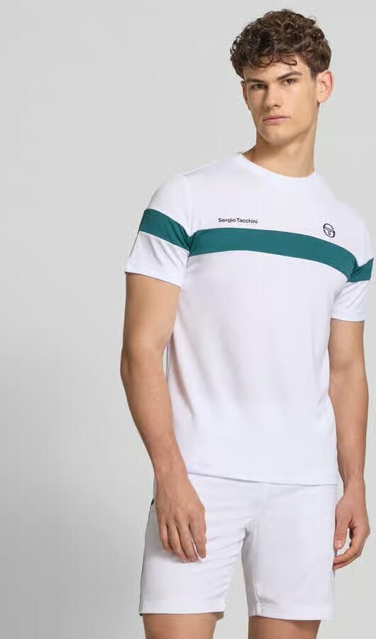 Sergio Tacchini regular fit T-shirt met logoprint model 'Leone' - Foto 4