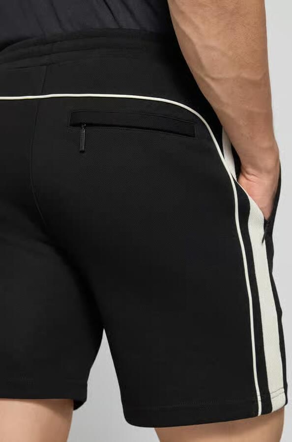 Sergio Tacchini Shorts met logo-stitching model 'EGEO'