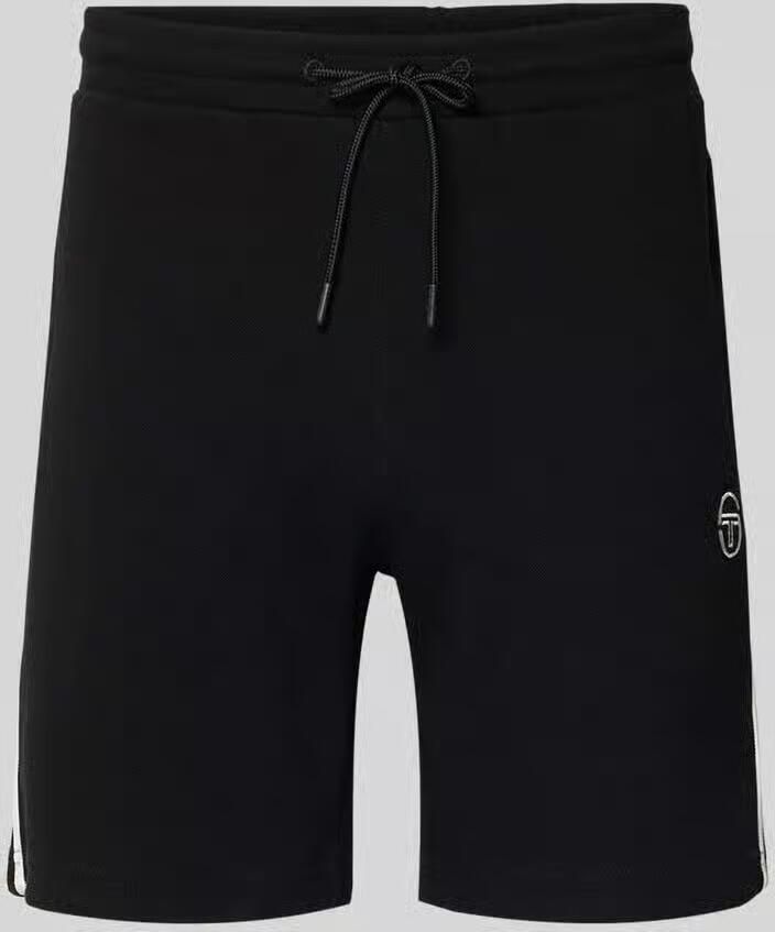 Sergio Tacchini Shorts met logo-stitching model 'EGEO' - Foto 2
