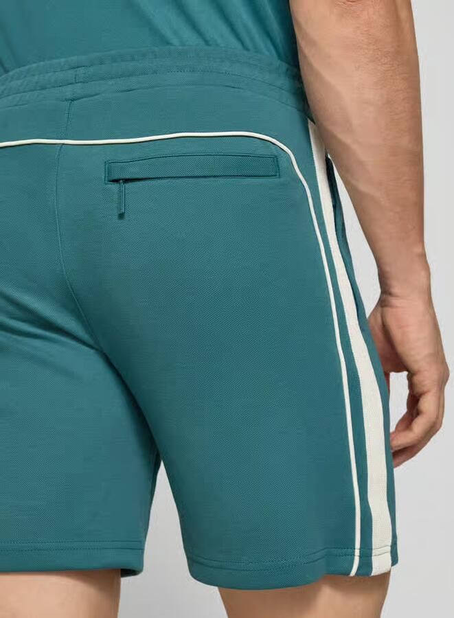 Sergio Tacchini Shorts met logo-stitching model 'EGEO'