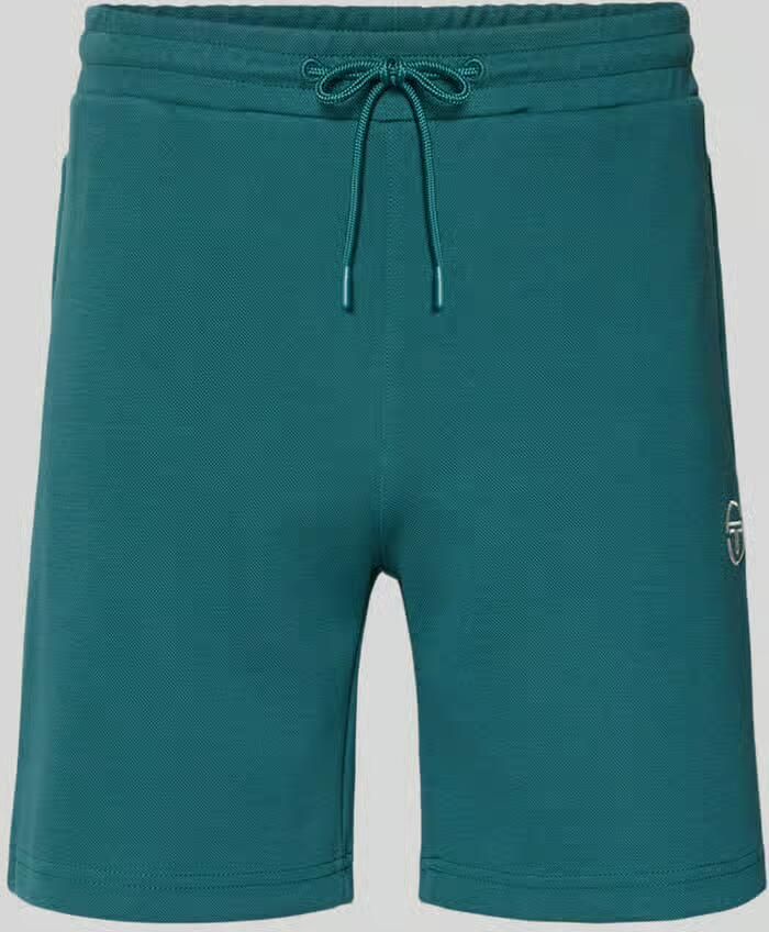 Sergio Tacchini Shorts met logo-stitching model 'EGEO' - Foto 2