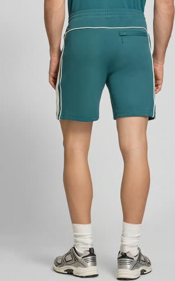 Sergio Tacchini Shorts met logo-stitching model 'EGEO' - Foto 3