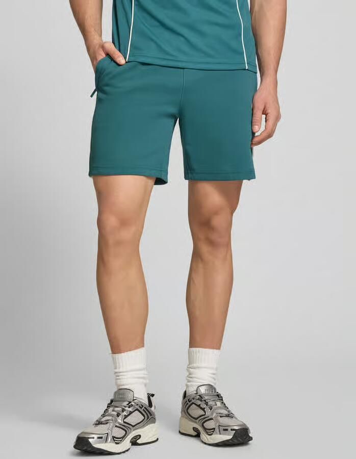 Sergio Tacchini Shorts met logo-stitching model 'EGEO' - Foto 2