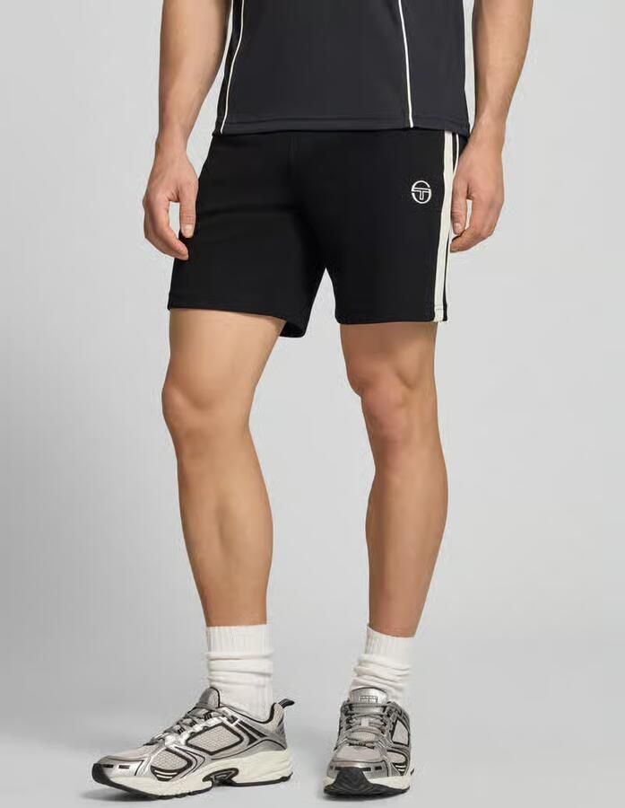 Sergio Tacchini Shorts met logo-stitching model 'EGEO' - Foto 2