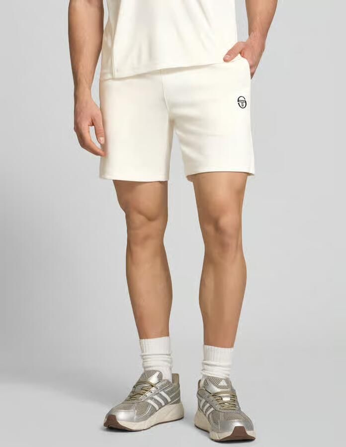 Sergio Tacchini Shorts met logo-stitching model 'EGEO' - Foto 2