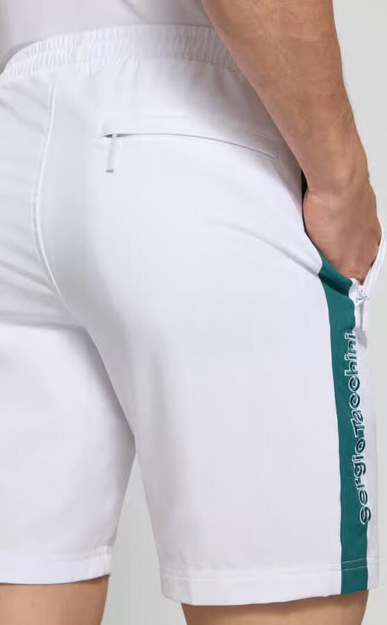 Sergio Tacchini Shorts met logoprint model 'GOCCIA'