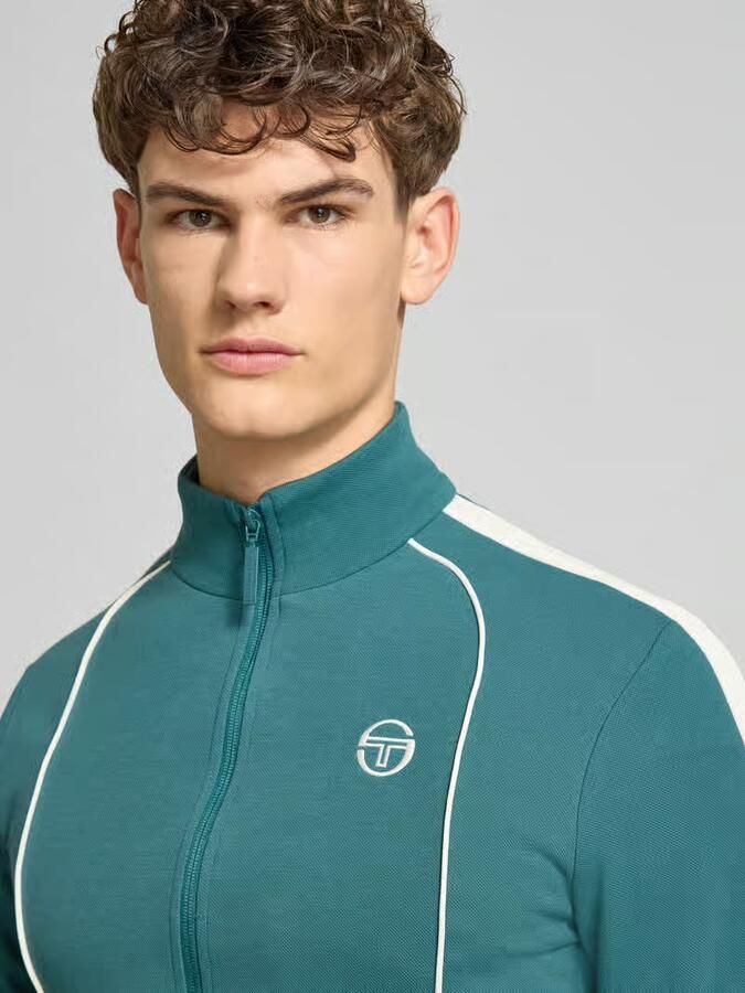 Sergio Tacchini slim fit trainingspak met logostitching model 'Egeo'