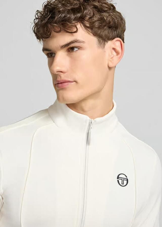 Sergio Tacchini slim fit trainingspak met logostitching model 'Egeo'