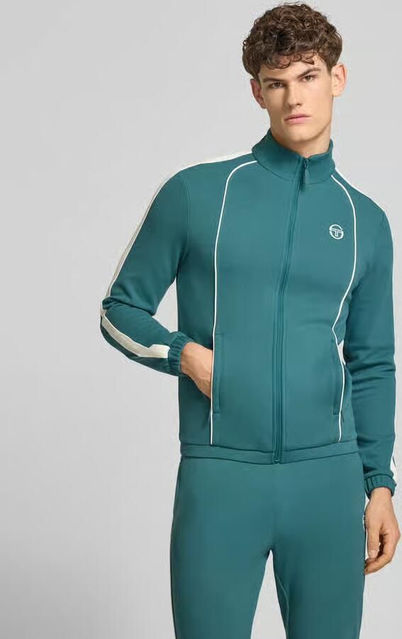 Sergio Tacchini slim fit trainingspak met logostitching model 'Egeo' - Foto 2