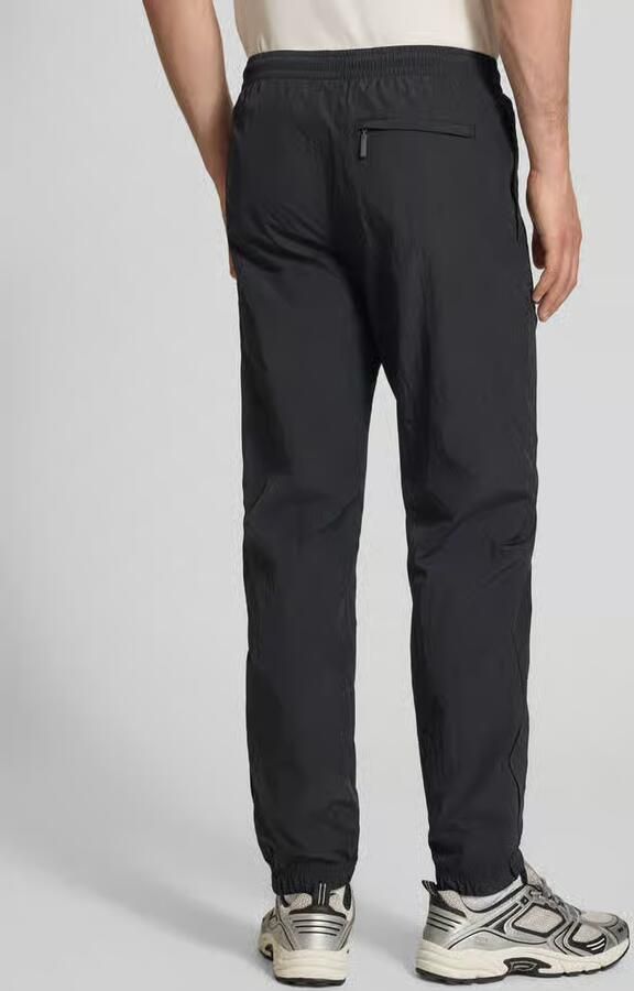 Sergio Tacchini Straight fit stoffen broek met logo-stitching model 'Nayla' - Foto 2