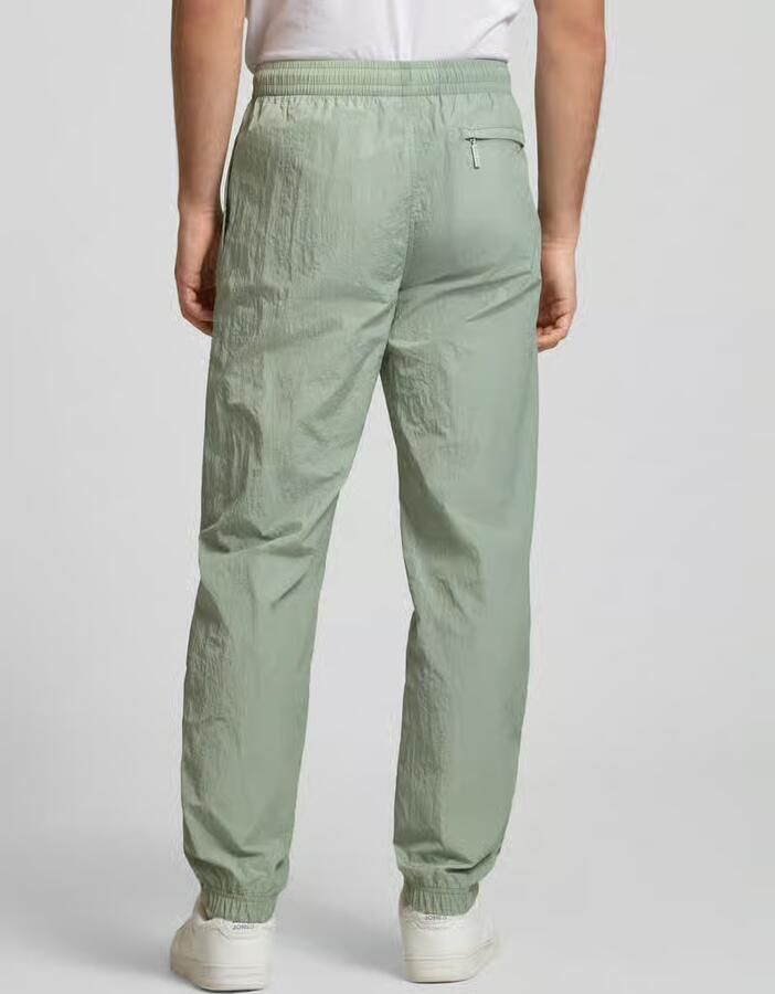 Sergio Tacchini Straight fit stoffen broek met logo-stitching model 'Nayla' - Foto 2