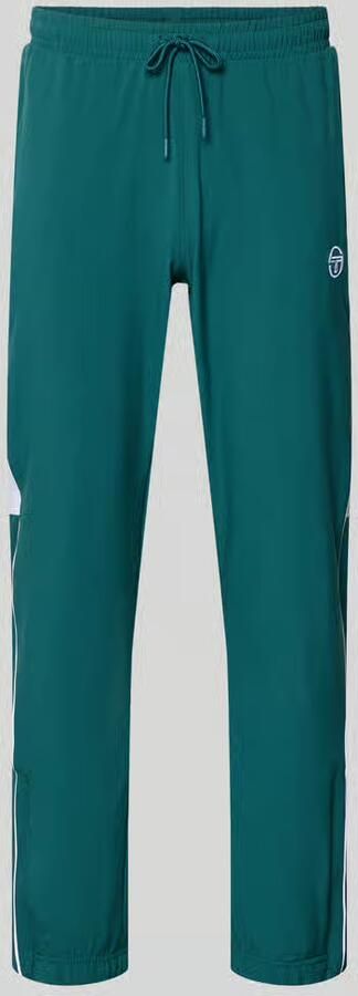 Sergio Tacchini Sweatpants met logostitching model 'CASPIO' - Foto 3