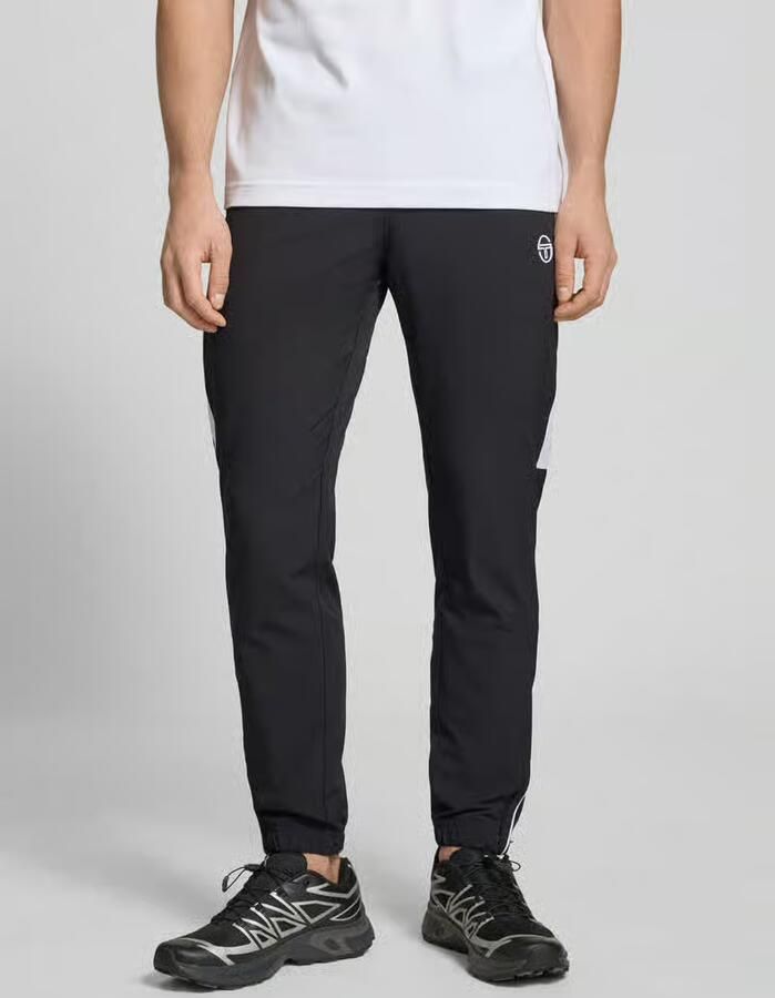 Sergio Tacchini Sweatpants met logostitching model 'CASPIO' - Foto 2