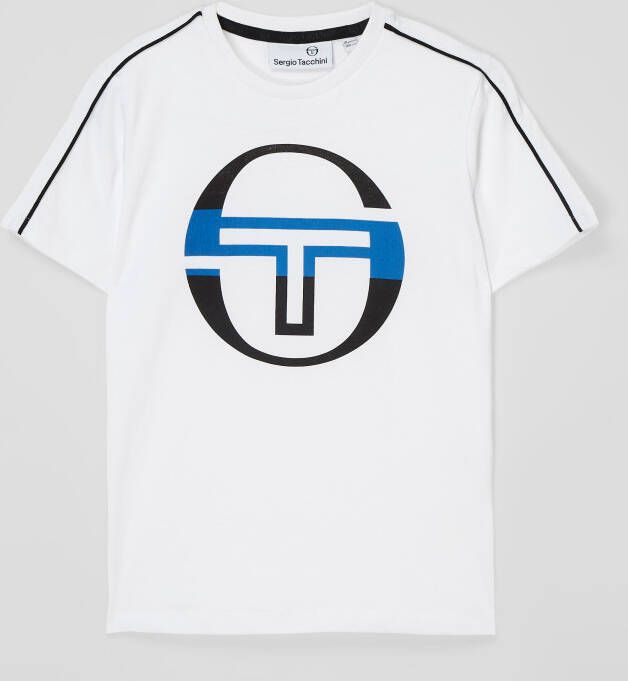 Sergio Tacchini T-shirt met logoprint model 'Death'