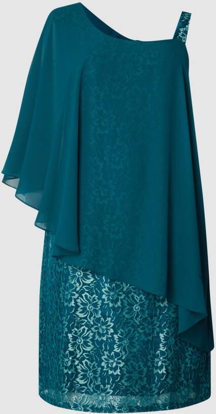 SHEEGO PLUS SIZE tweekleurige jurk met bloemenmotief