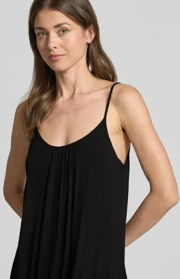 Shiwi mini-jurk van viscose met diepe rugdecolleté