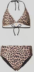 Shiwi Slim fit bikini-set met motiefhanger model 'Liz'