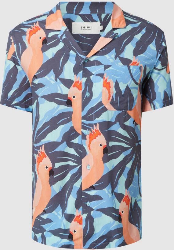 Shiwi Slim fit vrijetijdsoverhemd van viscose