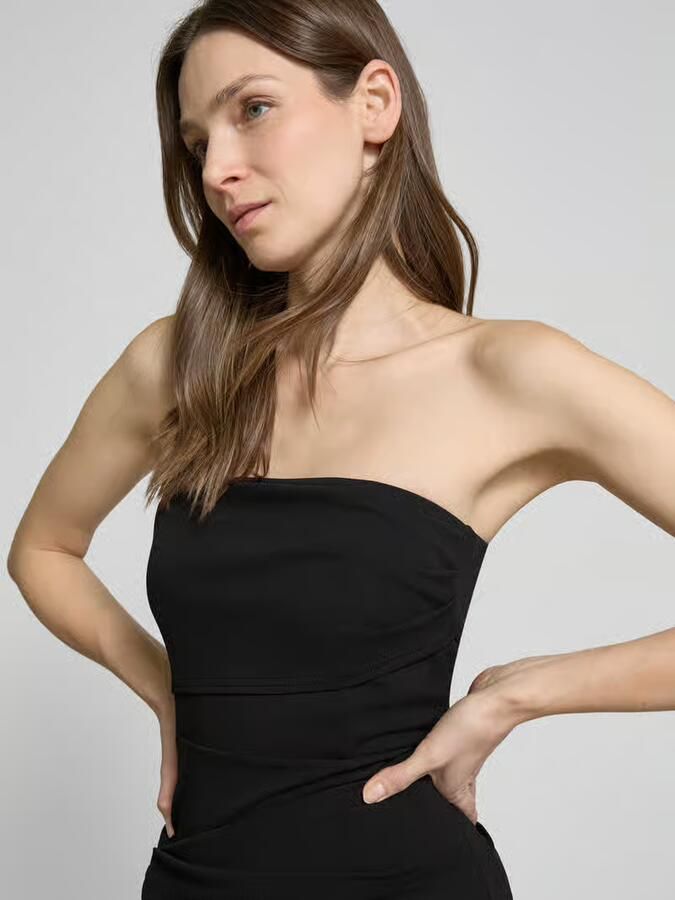 SISTAGLAM Avondjurk met plooien model 'Selene'