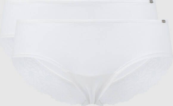 SKINY Onderbroek met gebloemd kant in een set van 2 stuks