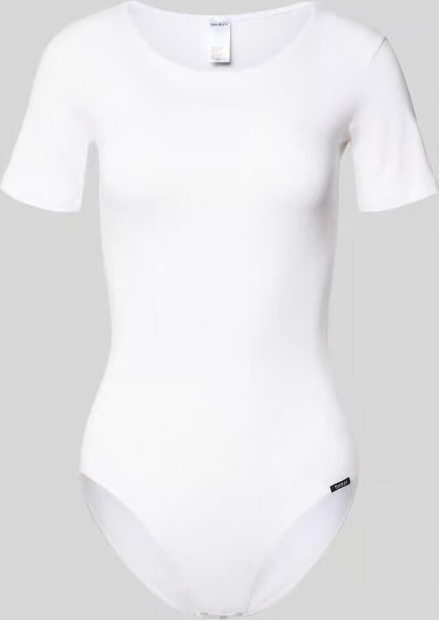 Skiny Body met korte mouwen Body Collection comfortabel zacht eenvoudig korte mouwen katoenmix