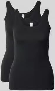 SKINY Slim fit tanktop van katoenmix