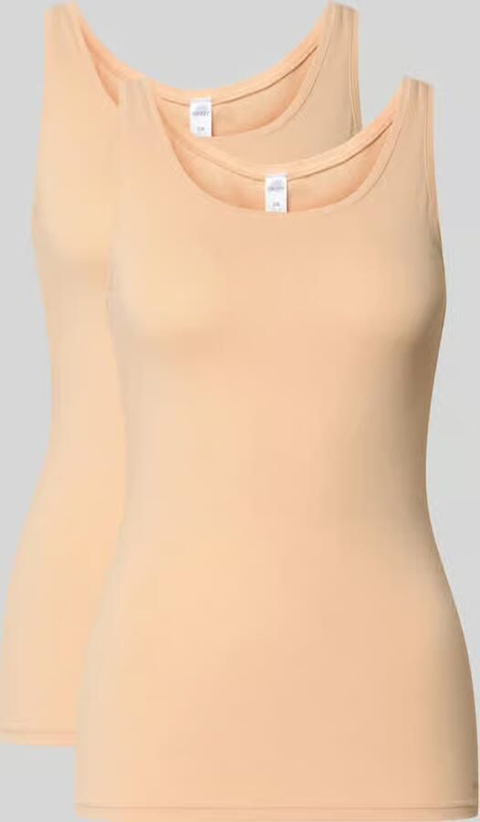 SKINY Slim fit tanktop van katoenmix - Foto 2