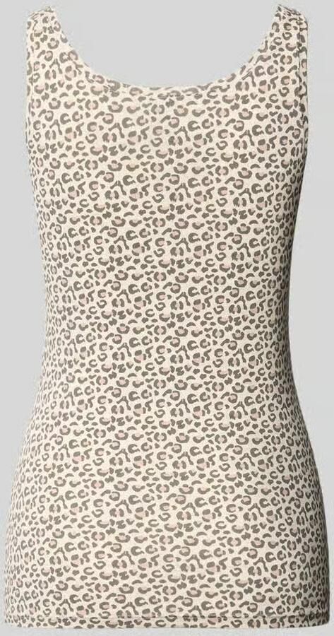 SKINY slim fit top met all-over dierenprint in set van 2 - Foto 2