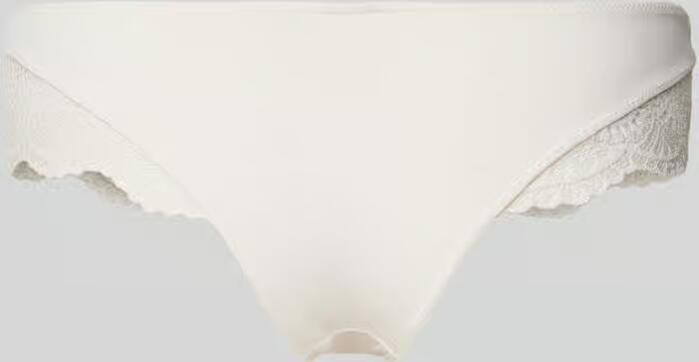 SKINY String met kantgarnering