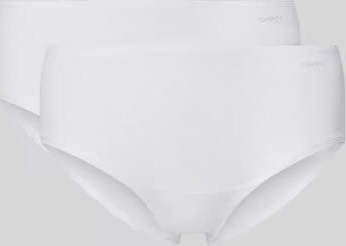 SKINY Slip met logo en elastische band