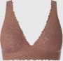 Sloggi ZERO Feel Lace 2.0 voorgevormde bralette bruin - Thumbnail 2