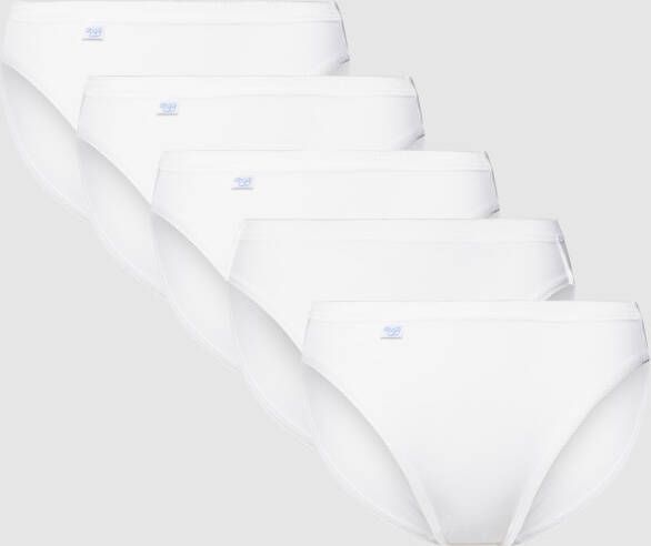 Sloggi Slip met labeldetail in een set van 4 stuks