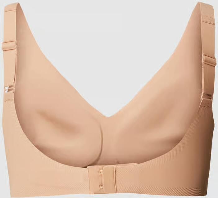 Sloggi Soft-bh ZERO Feel 2.0 naadloos uitneembare pads v-hals brede bandjes microvezel - Foto 2