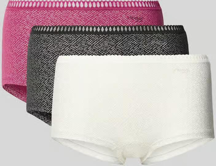 Sloggi Hipster met stretch model 'GO CRUSH' in set van 3