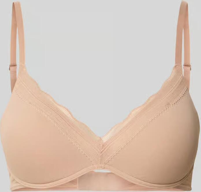 Sloggi Slim fit push-up bh met kant model 'Go Blush'
