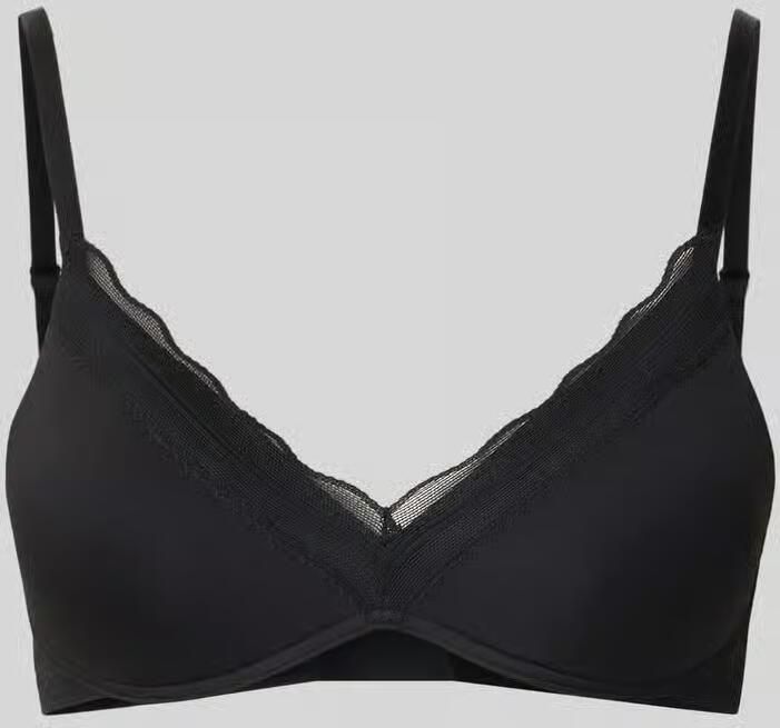 Sloggi Slim fit push-up bh met kant model 'Go Blush'