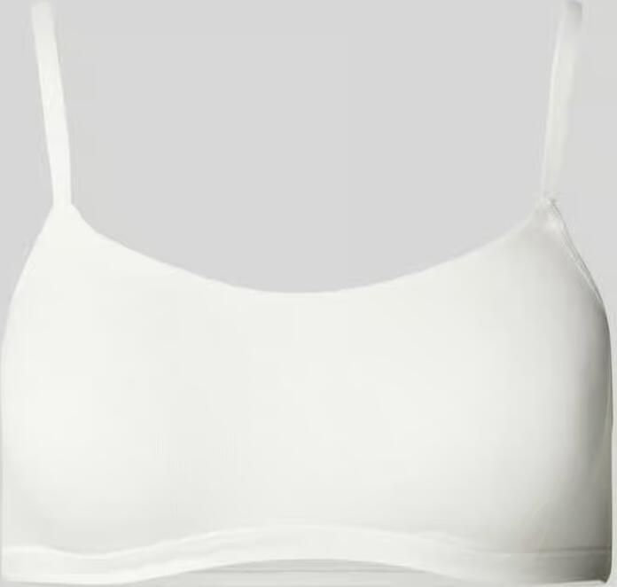 Sloggi Bustier GO Daily Cotton Glans-effect details gladde platte elastische onderborstband - Foto 8