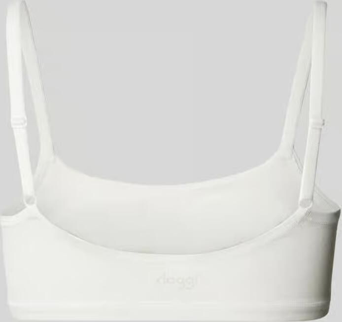 Sloggi Bustier GO Daily Cotton Glans-effect details gladde platte elastische onderborstband - Foto 9