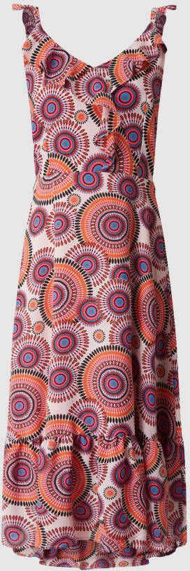 SMASHED LEMON Midi-jurk met grafisch motief