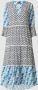 SMASHED LEMON Midi-jurk met sierboorden van kant - Thumbnail 1