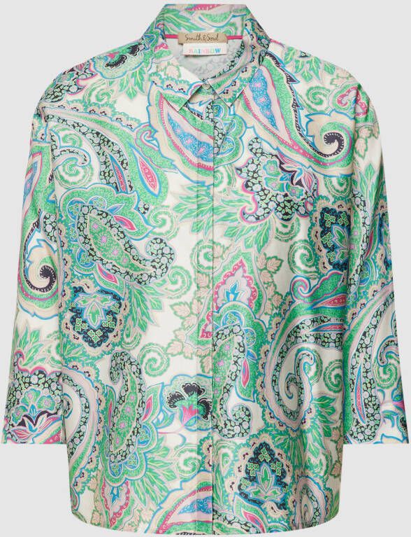 Smith and Soul Blouse met all-over motief
