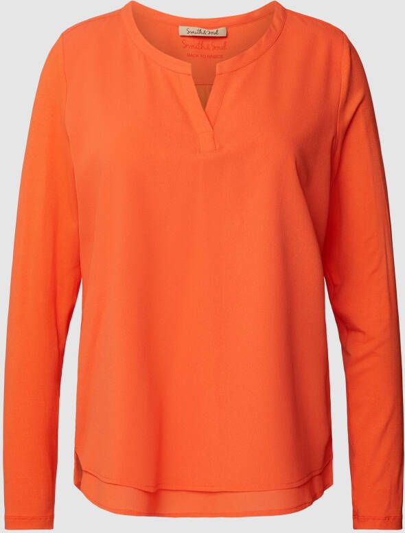 Smith and Soul Blouse met tuniekkraag